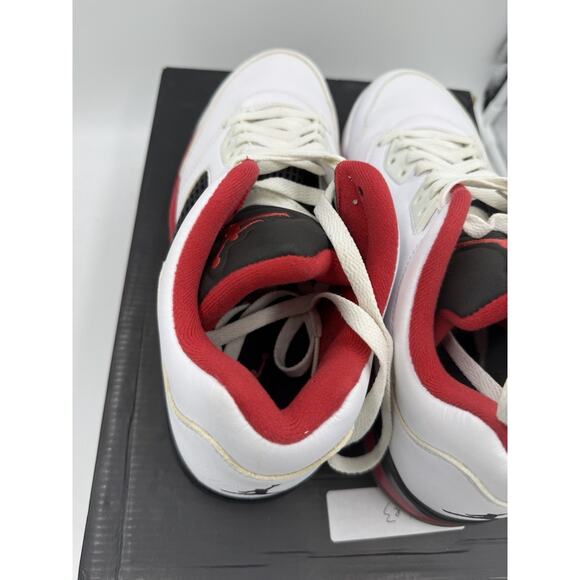 Size 10.5 - Air Jordan 5 Retro 2016 Low Fire Red main image 8